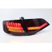 AUDI A4 B8 09-12 Red Smoke Light Bar LED Tail Lamp